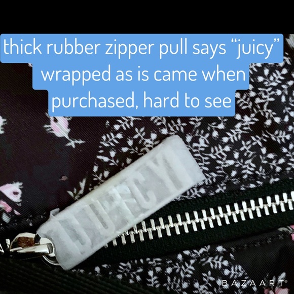 Juicy Couture Versatile, Darling, Unique, & Excellent Quality Large Bag / Tote - Picture 4 of 7